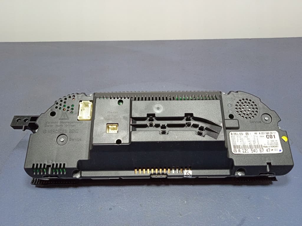 Mercedes-Benz S-Klasse W221 A2215400011 Screen Kombiinstrument Tacho - Thumbnail 5
