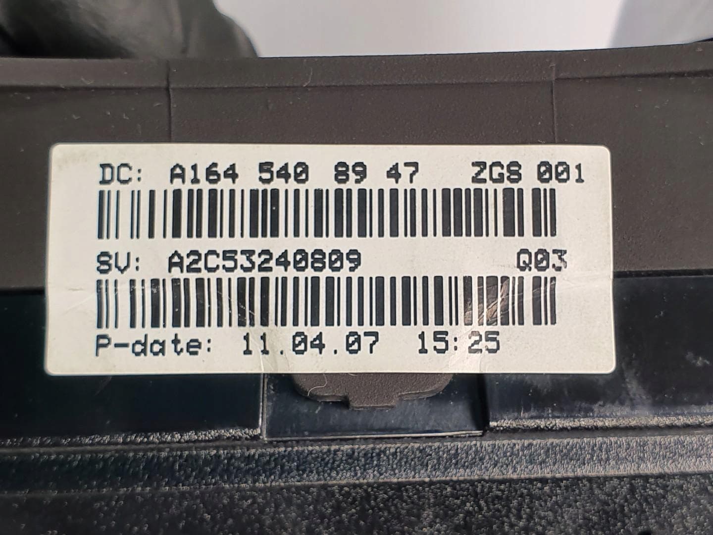 Mercedes-Benz M-Klasse W164 A1645408947 Screen Kombiinstrument Tacho - Thumbnail 10