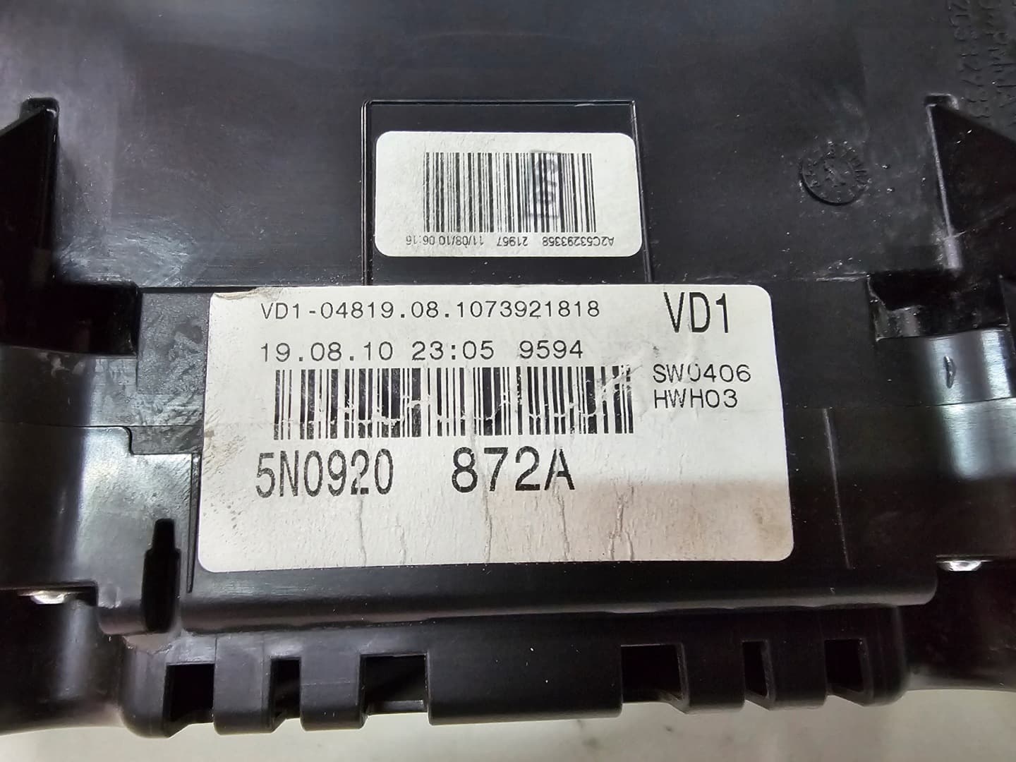 VW Tiguan 5N0920872A Screen Kombiinstrument Tacho - Thumbnail 6