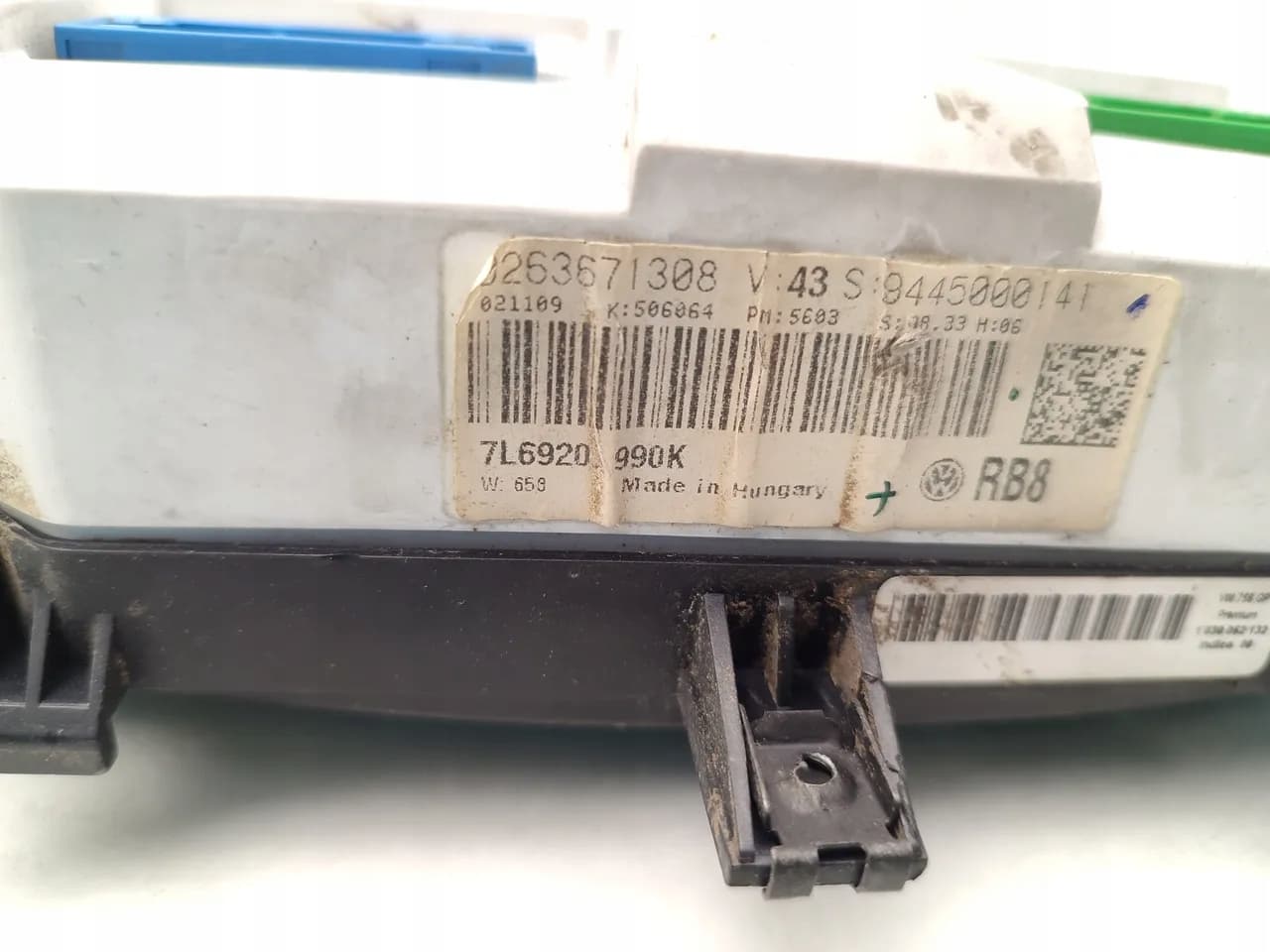 VW Touareg 7L6 7L6920990K Screen Kombiinstrument Tacho - Thumbnail 7