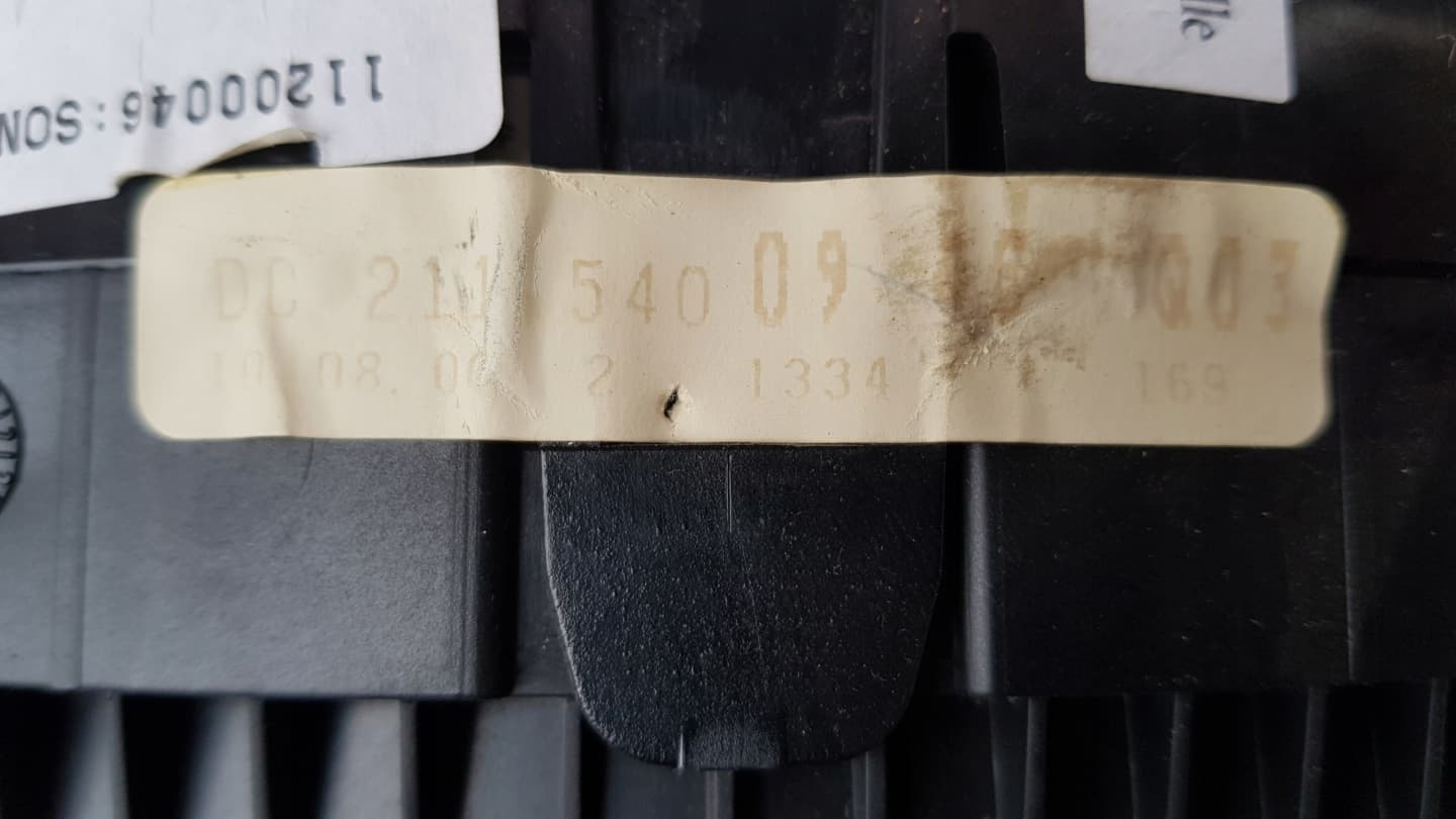 Mercedes-Benz E-Klasse W211 A2115400948 Screen Kombiinstrument Tacho - Thumbnail 8