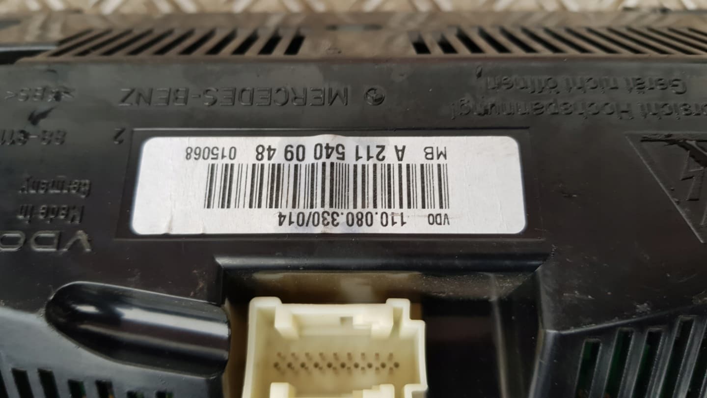 Mercedes-Benz E-Klasse W211 A2115400948 Screen Kombiinstrument Tacho - Thumbnail 11