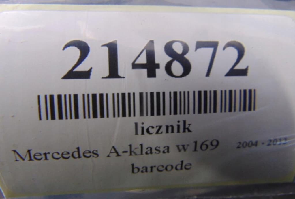 Mercedes-Benz A-Klasse W169 Screen Kombiinstrument Tacho - Thumbnail 7